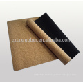 Eco amigable corcho natural de goma gimnasio ejercicio de yoga mat